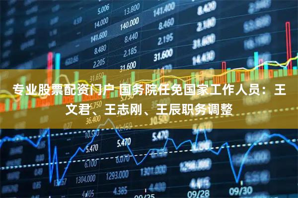 专业股票配资门户 国务院任免国家工作人员：王文君、王志刚、王辰职务调整